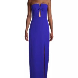 Saks Fifth Avenue Liv Foster Blue Gown - size 6